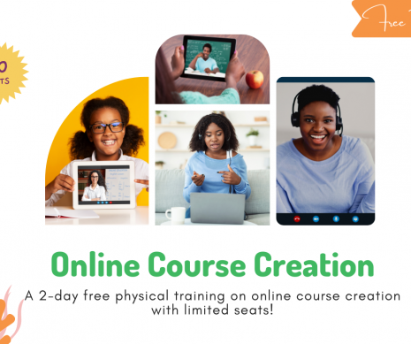 2-Day Free Training on Online Course Creation